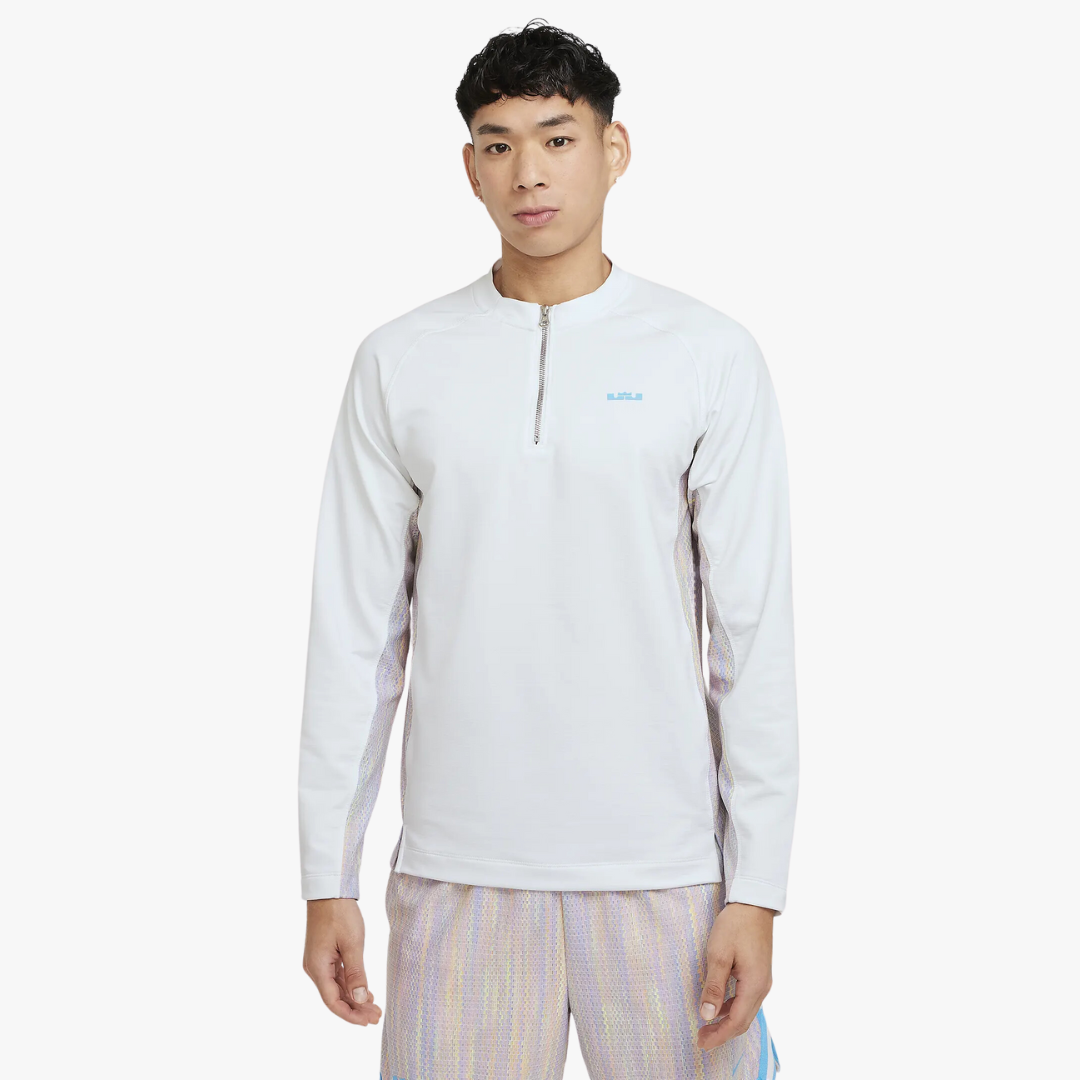 M s LeBron Dri FIT DNA 1 4 Zip Basketball Top Overlander Sports